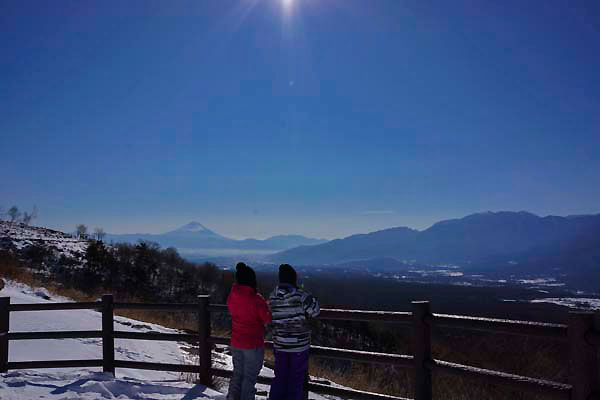 一度に見える、日本の高い山 １位～３位
